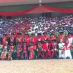 A cross section of participants during the 36th Convocation Ceremony of the Nigerian Defence Academy (NDA) in Kaduna on Thursday