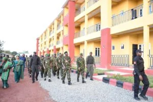 COAS inaugurates 30 family housing units in Kaduna.