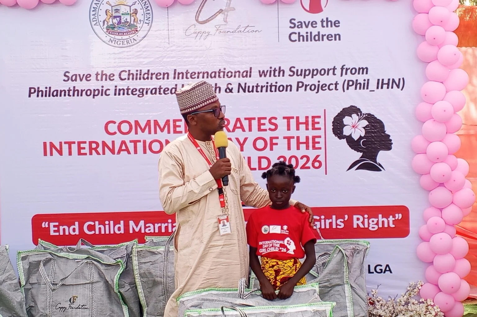 NGO distributes hygiene kits to adolescent girls in Adamawa community