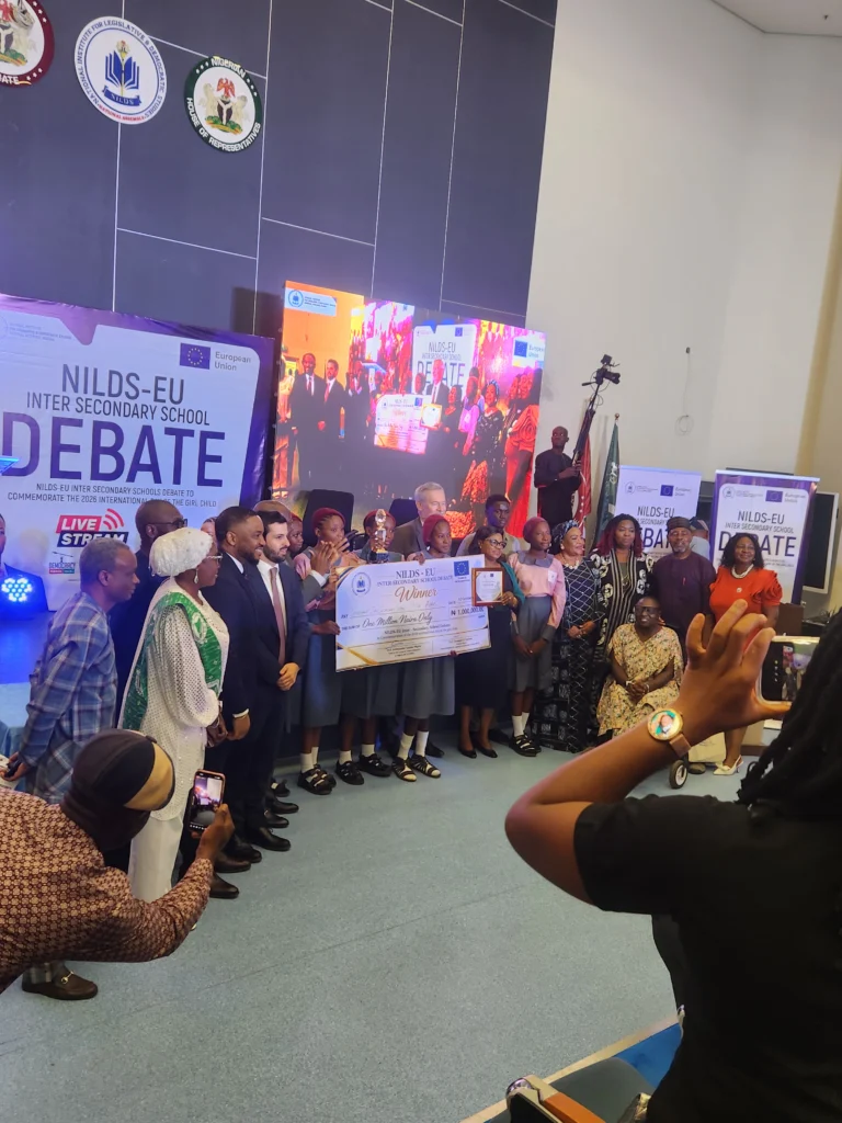 Government ​‌‌‍‍⁠​‍⁠⁠‍​‍​‌‌‍⁠‌‌​Day Secondary School, Dutse Alhaji, wins NILDS-EU debate   
