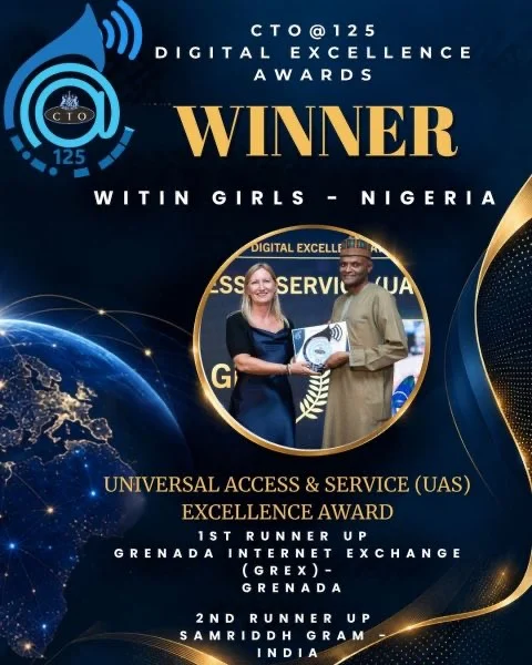 Nigerian girls win 2026 CTO award for inclusion