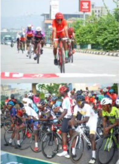 Ace athletes Isah, Godwin emerge winners of 2026 Abuja Bikers’ Race