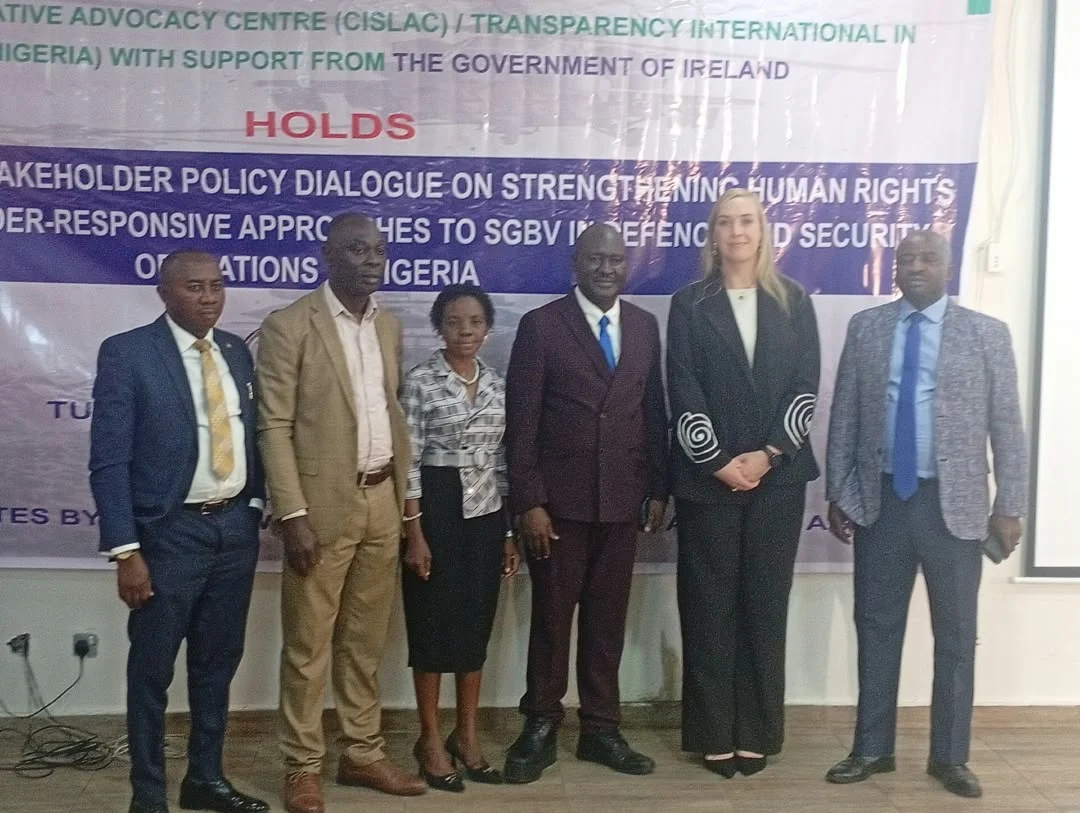 CISLAC, others urge reporting, stronger measures against SGBV in security operations