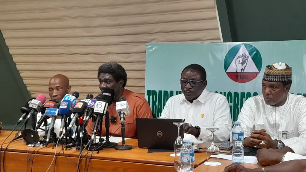 TUC urges FG to double funding for security