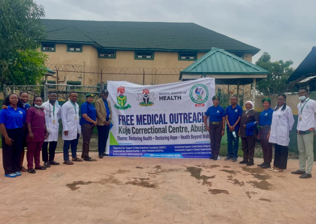 100 Kuje inmates benefit from foundation free medical care 
