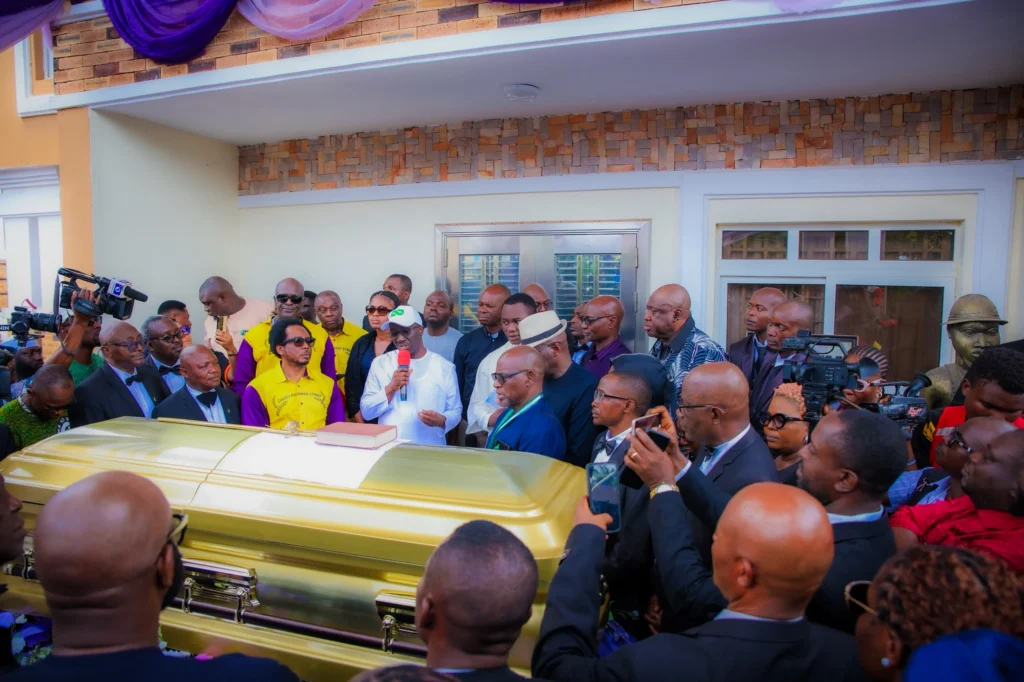 Okpebholo receives late Orbih’s remains at Benin Airport