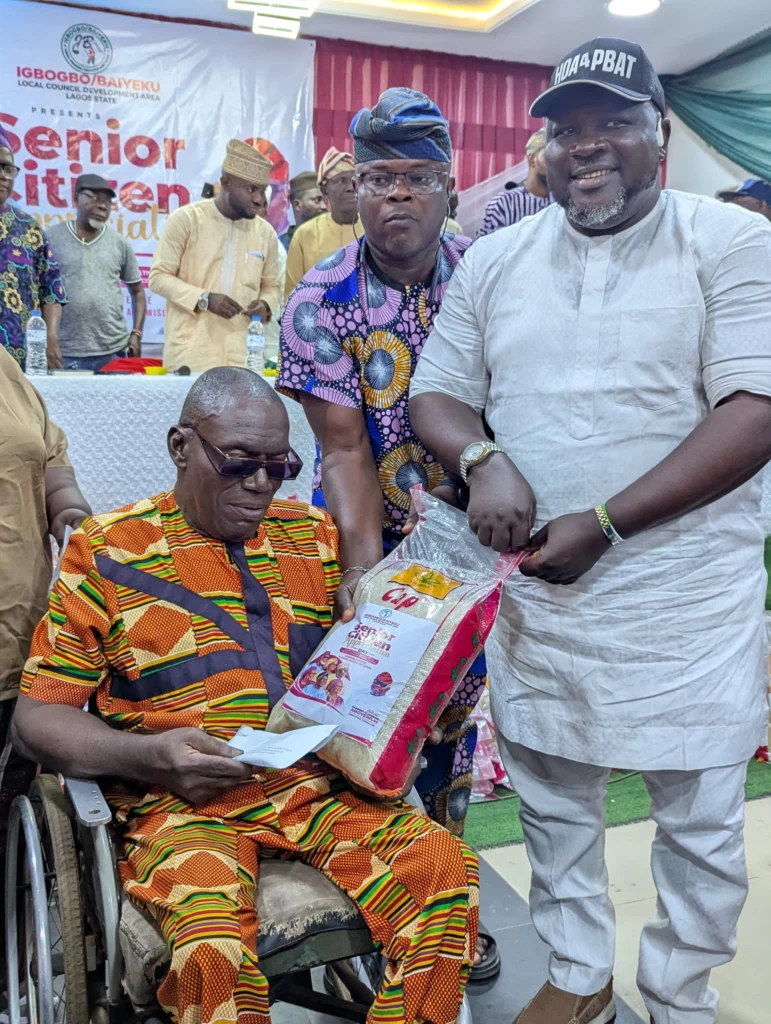 Igbogbo/Baiyeku LCDA honours 200 senior citizens