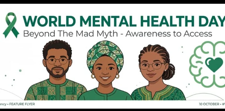 Illustration for World Mental Health Day