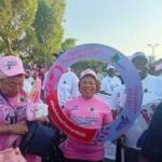 Mrs Euginia Dominion, Acting Managing Director, NNPC Foundation, representing Mrs Sophia Mbakwe, EVP, Business Services, NNPC Ltd. at  #WalkAwayCancer awareness programme on Saturday, Oct. 31, 2026