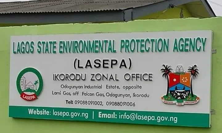 LASEPA signpost