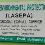 LASEPA signpost