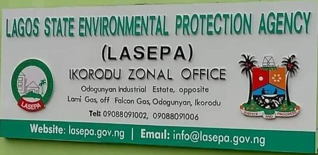 LASEPA signpost